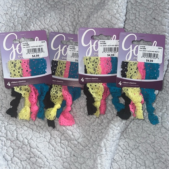 goody Other - Goody ouchless lace elastics - bundle of 4 packs